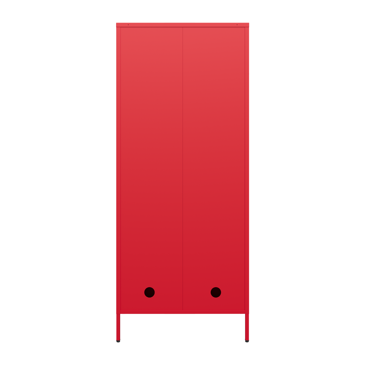 Sugar Cube Double Locker - Red Polka