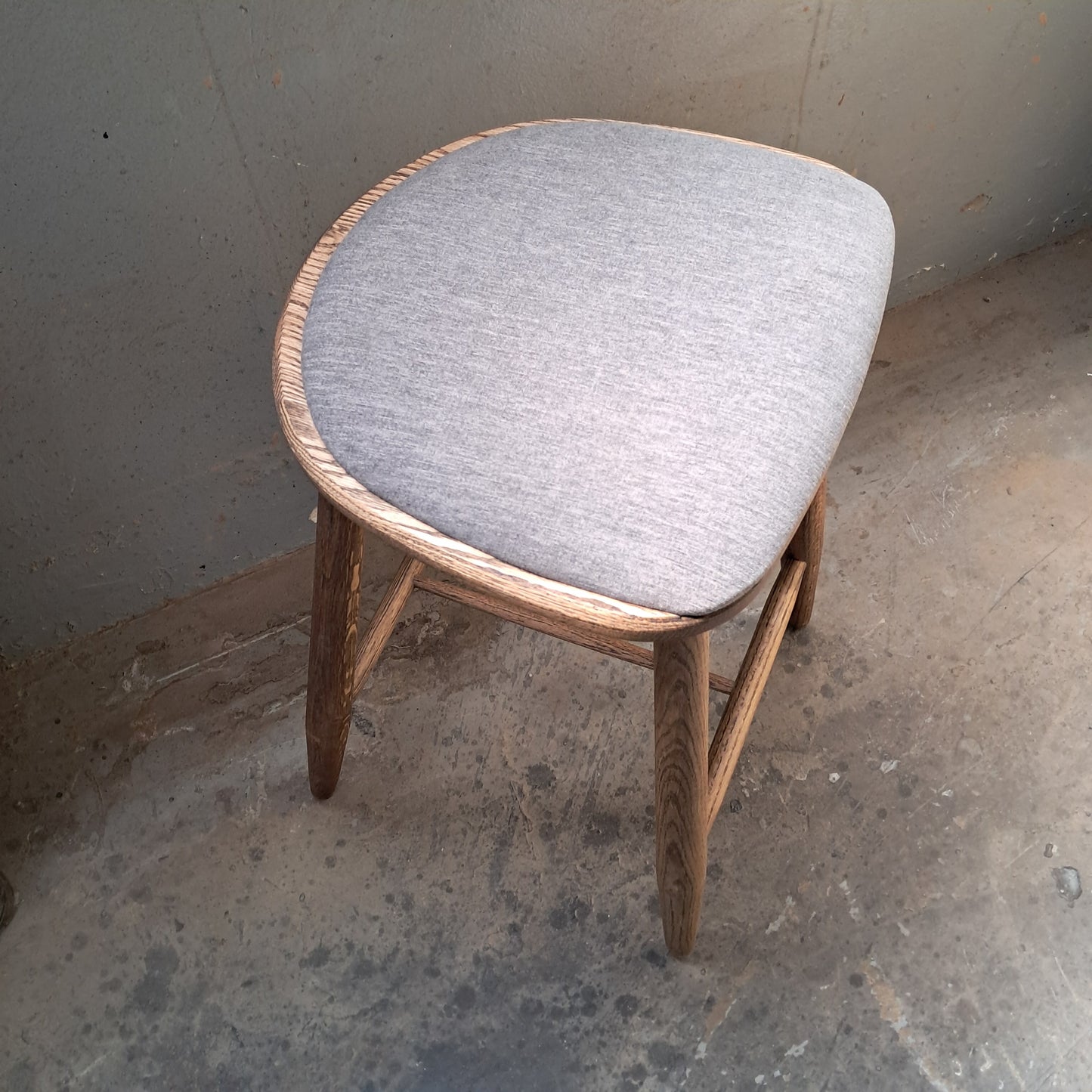 Padded Kitchen Stool No-Back