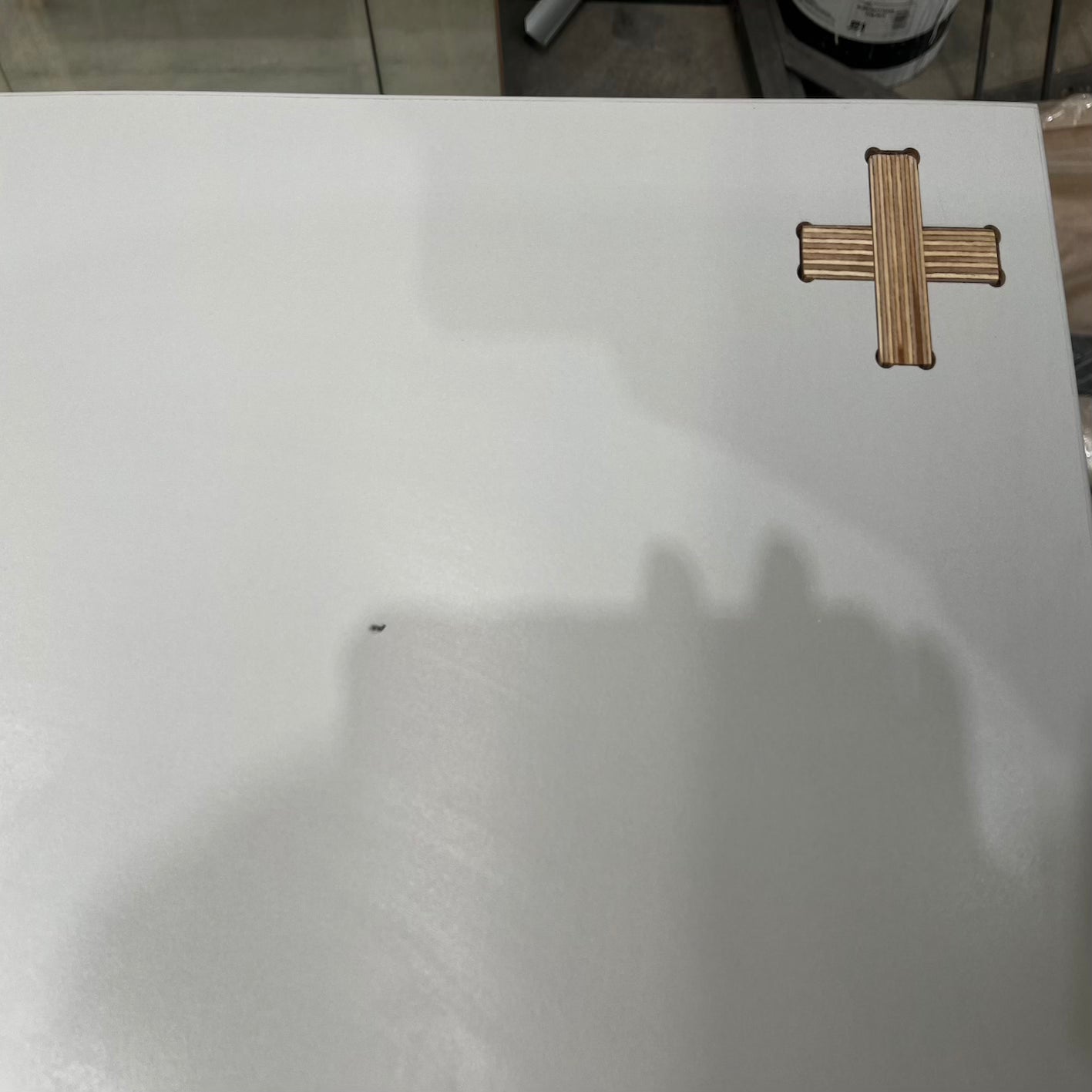Worker B - El Cheapo Desk - Light Grey