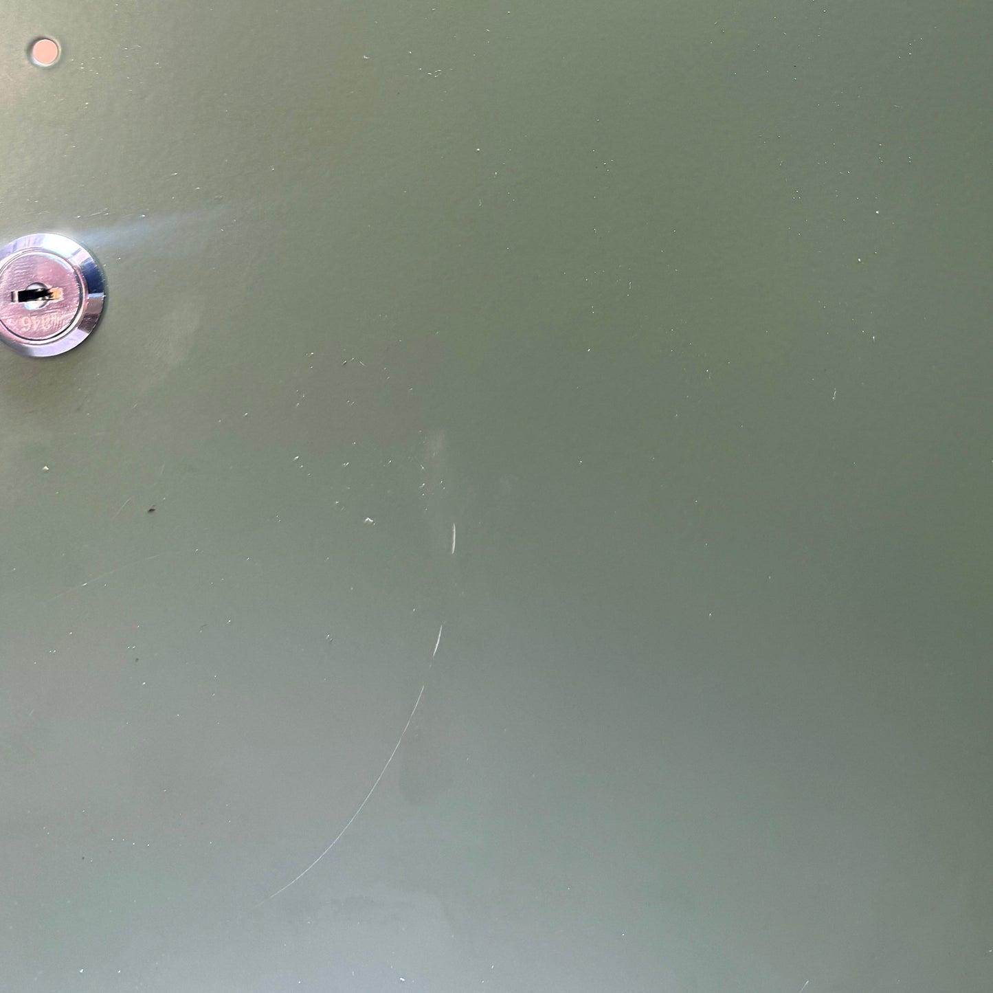 Sugar Cube Side Table - Dark Olive