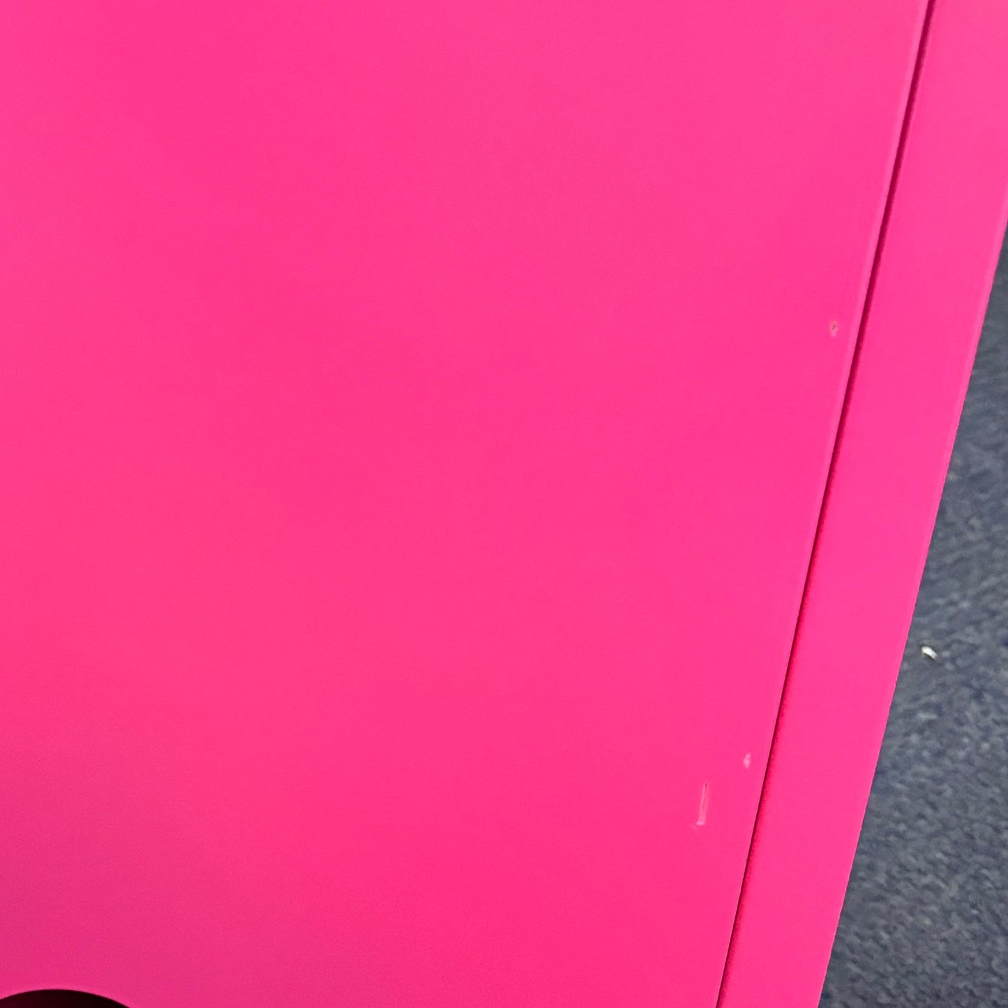 Sugar Cube Side Table - Hot Pink