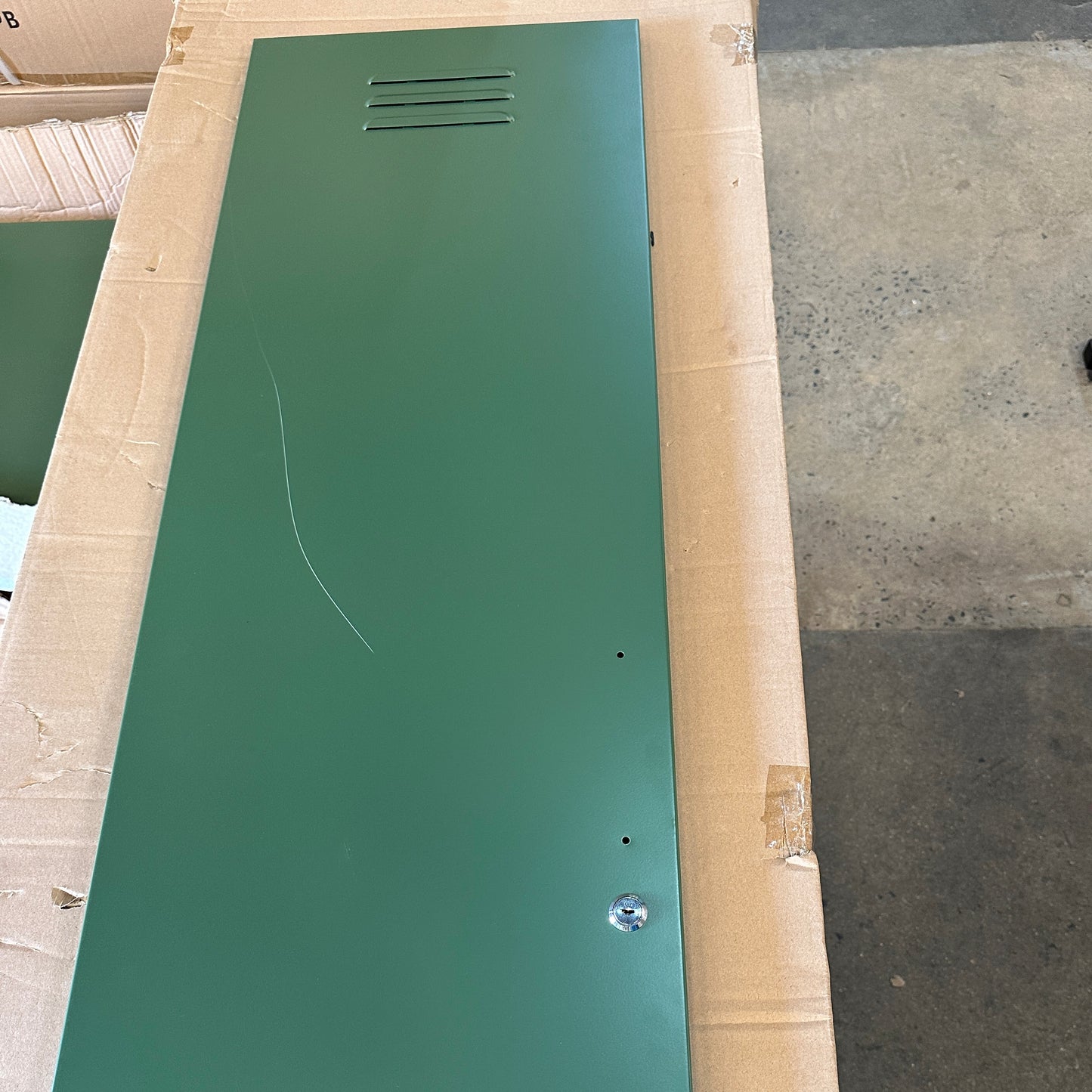 Sugar Cube Double Locker - Dark Olive