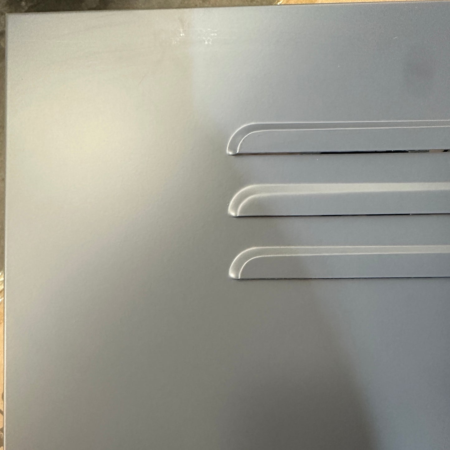 Sugar Cube Double Locker - Carbon Grey