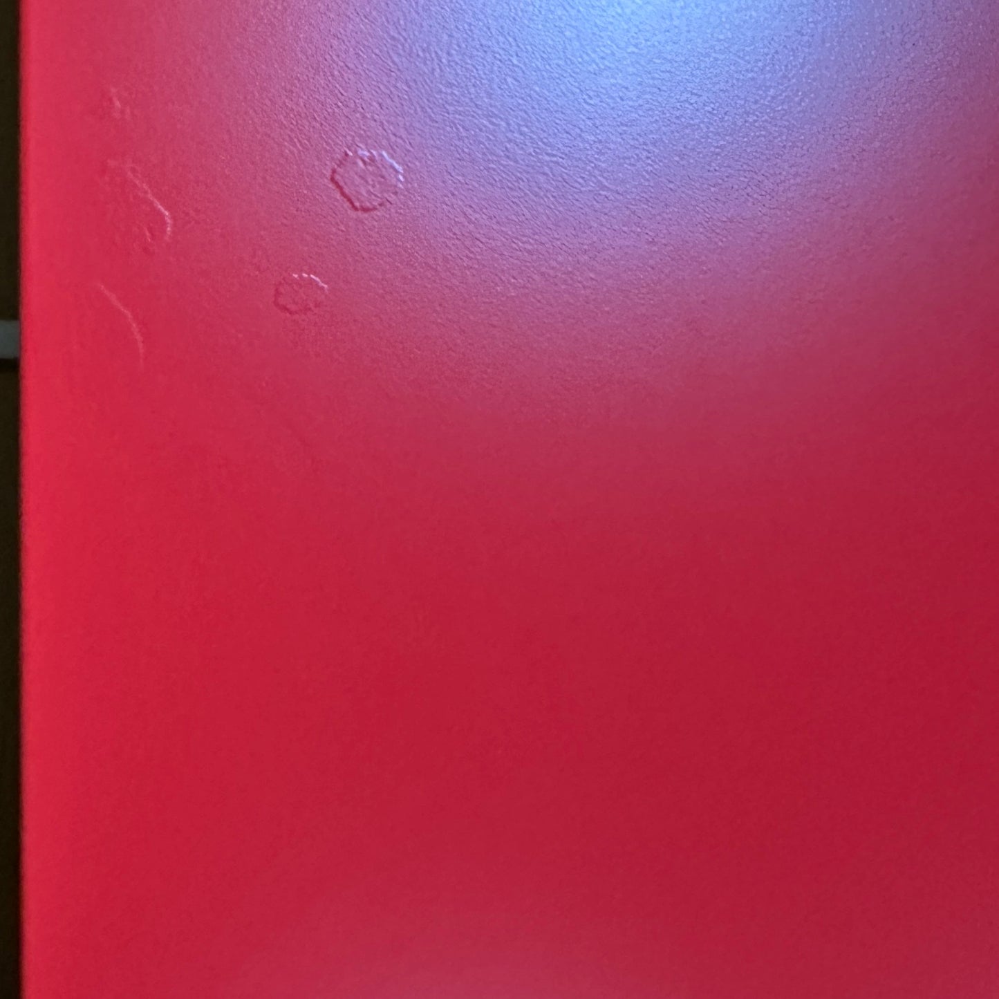 Sugar Cube Media Unit - Red Polka