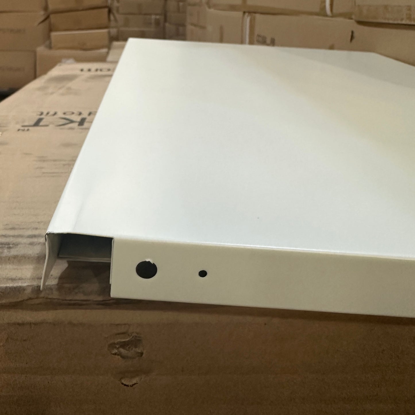 Sugar Cube Side Table - Soft White
