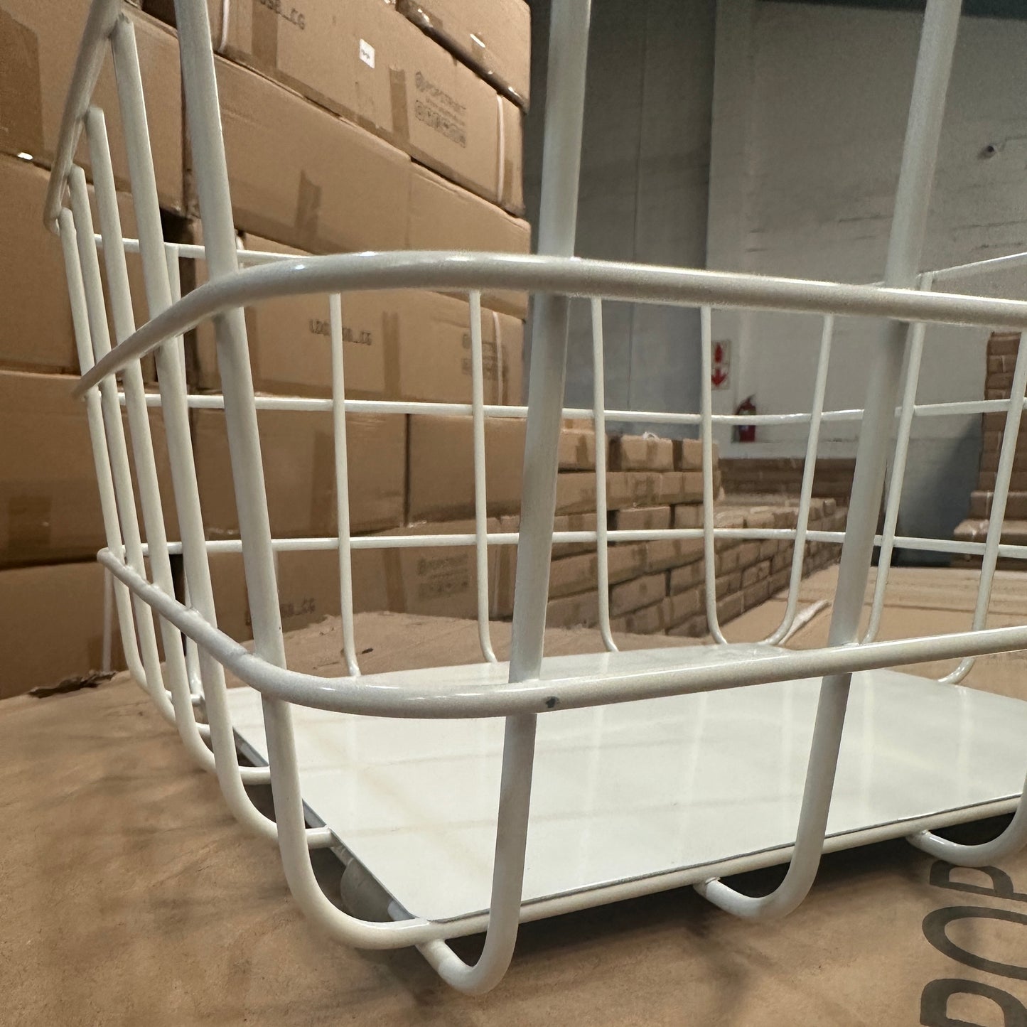 Waffle Basket Medium - White ( 2 Pack )