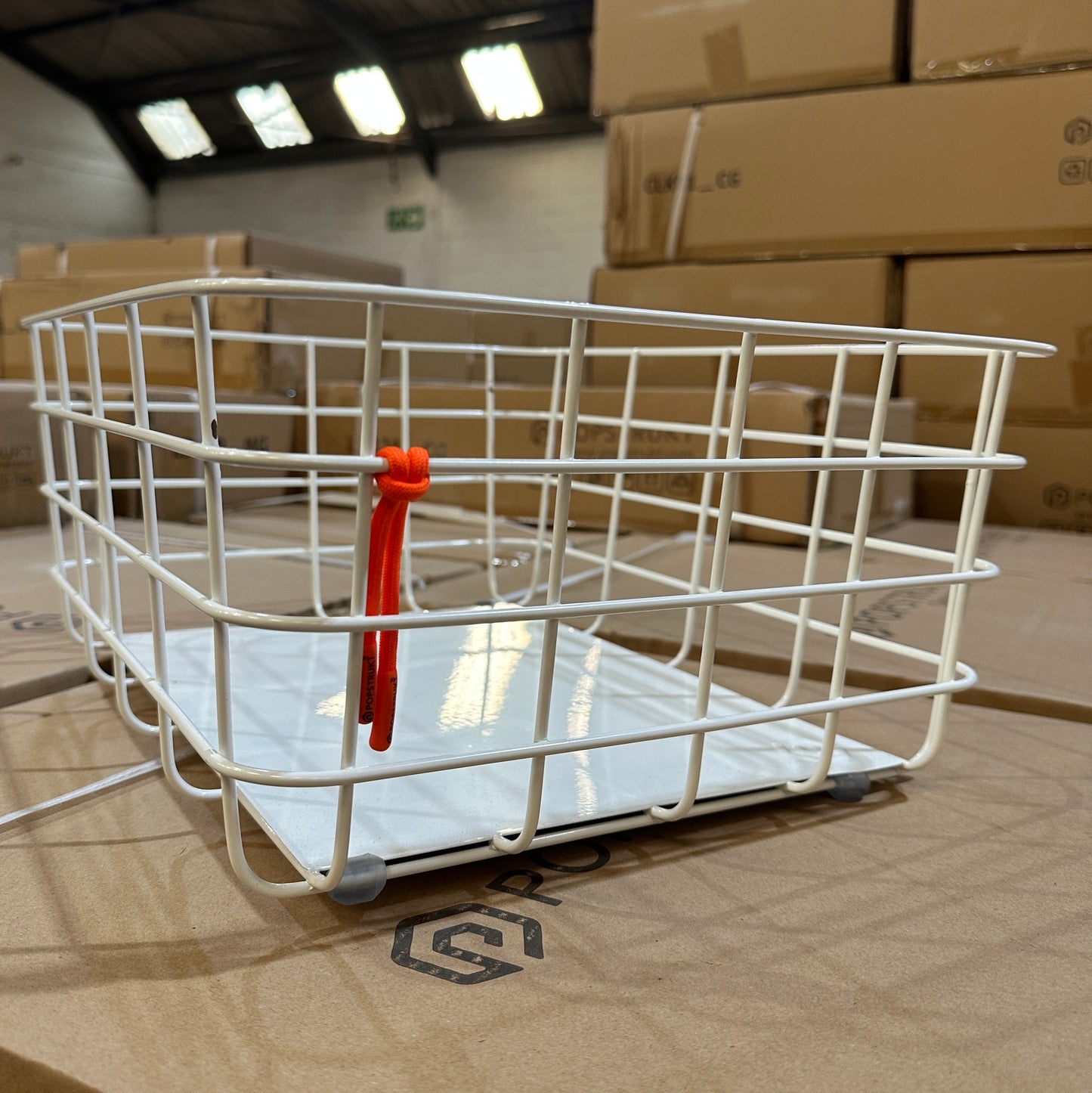 Waffle Basket Large - White (2 Pack)