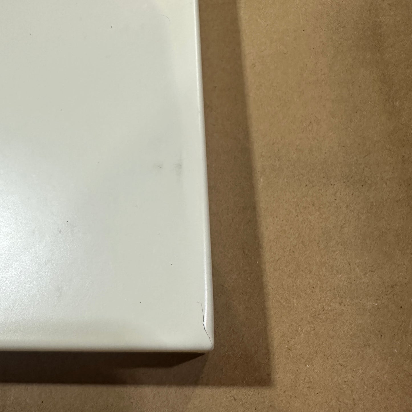 Sugar Cube Side Table - Soft White