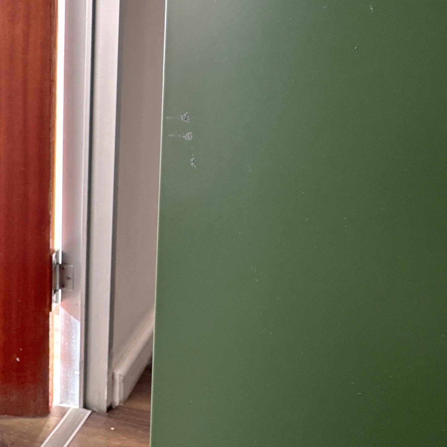 Sugar Cube Side Table - Dark Olive