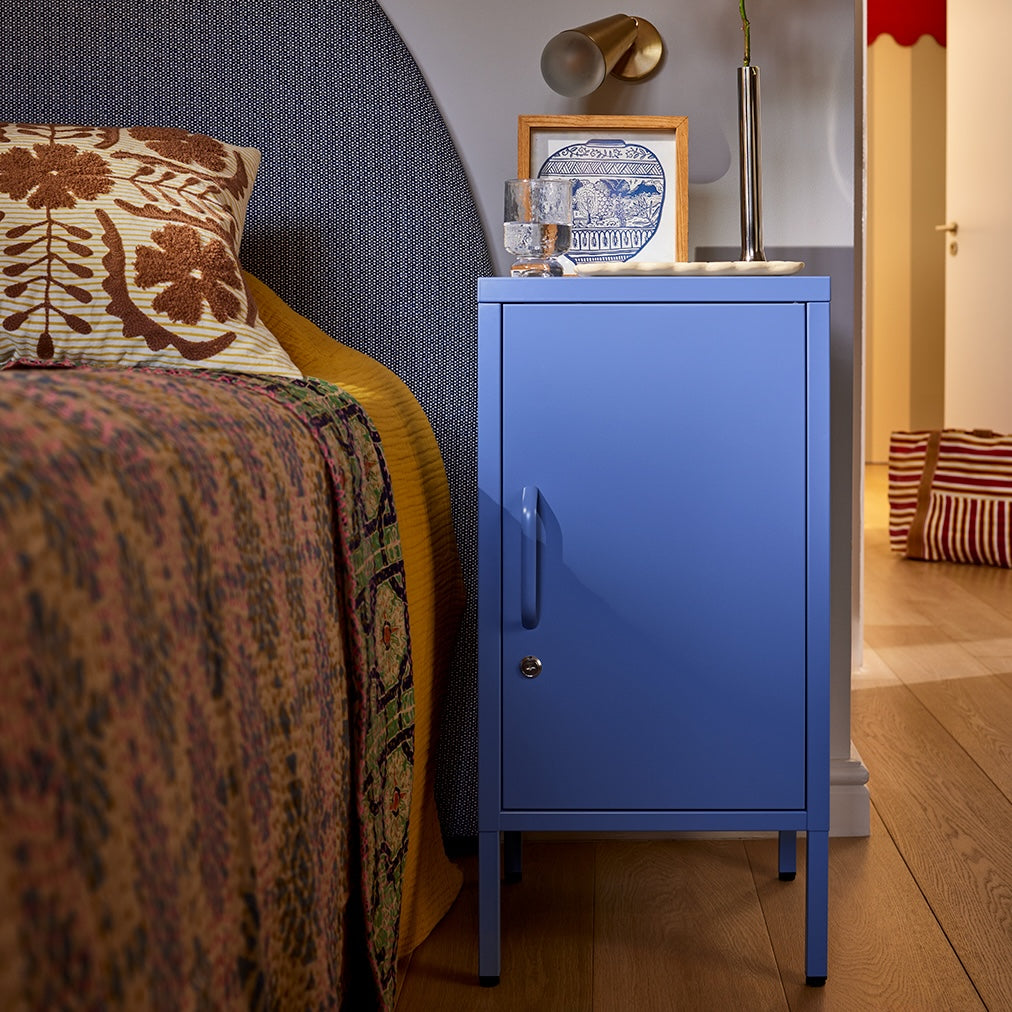 Sugar Cube Side Table - Pigeon Blue