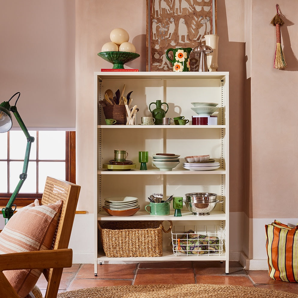 Wafer Wide Shelf - Soft White Sand