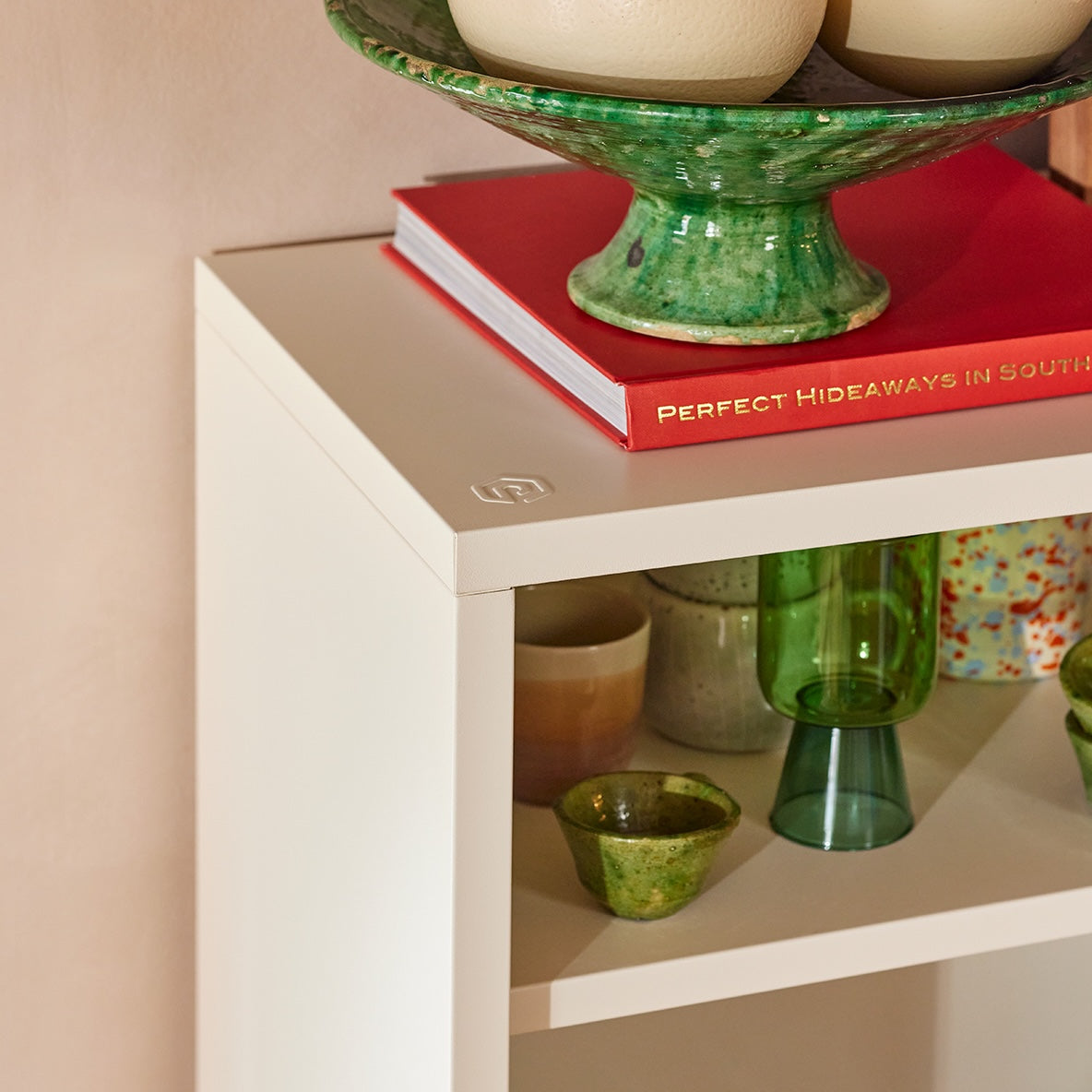 Wafer Wide Shelf - Soft White Sand