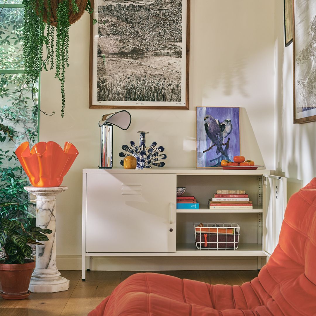 Sugar Cube Media Unit - Soft White