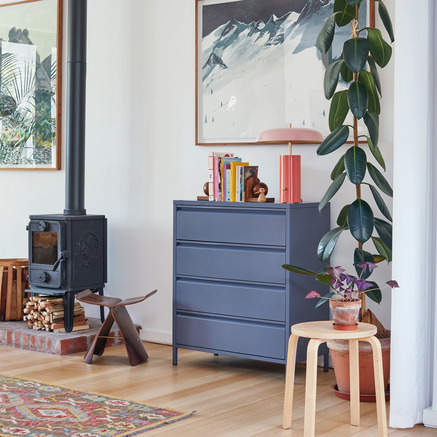 Bon Bon Chest of Drawers - Carbon Grey