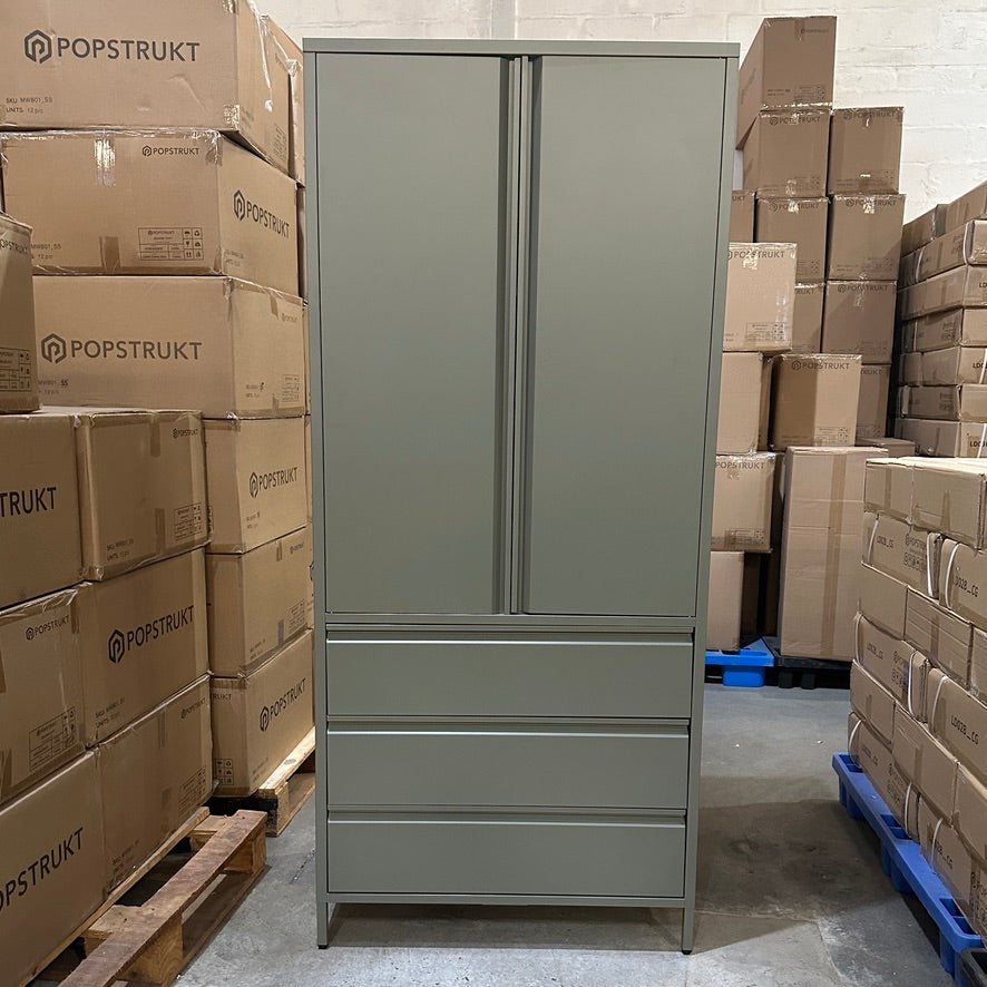 Bon Bon Double Locker - Moss Grey
