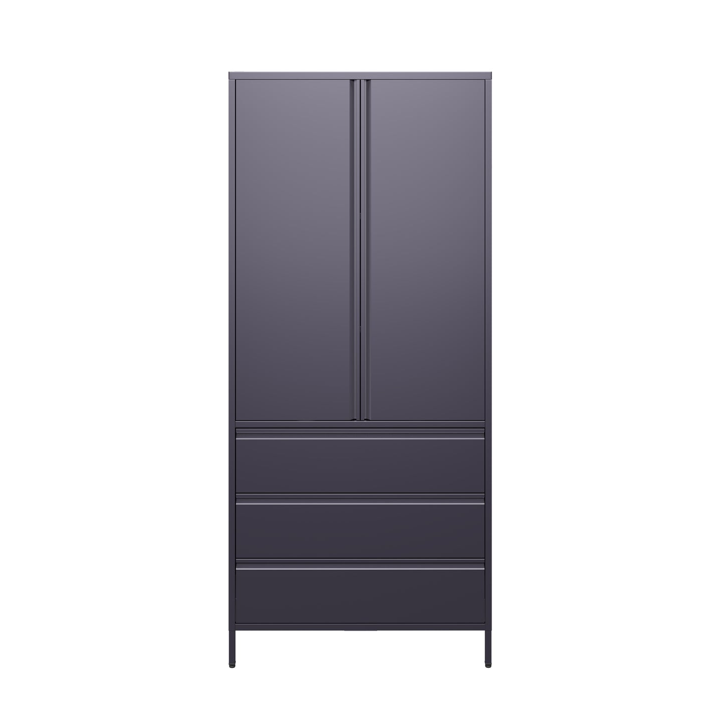 Bon Bon Double Locker - Carbon Grey