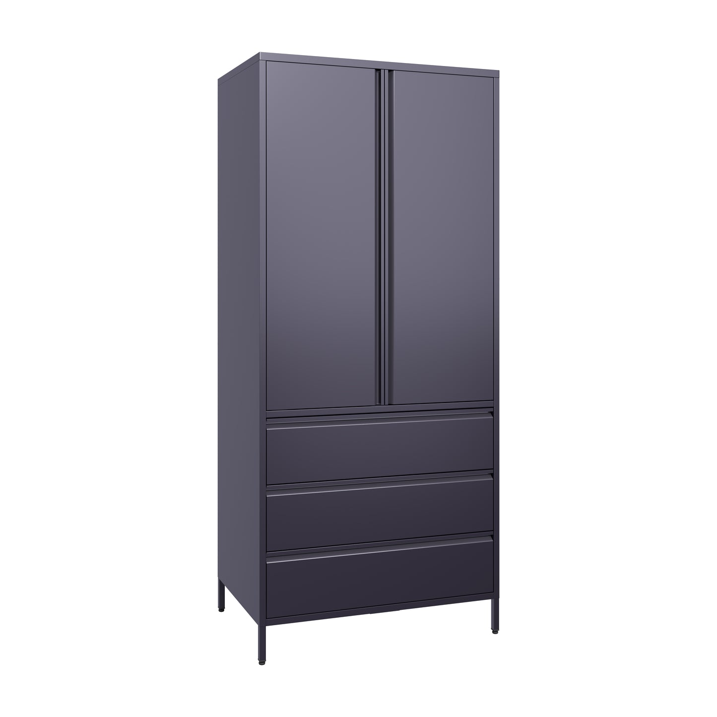 Bon Bon Double Locker - Carbon Grey