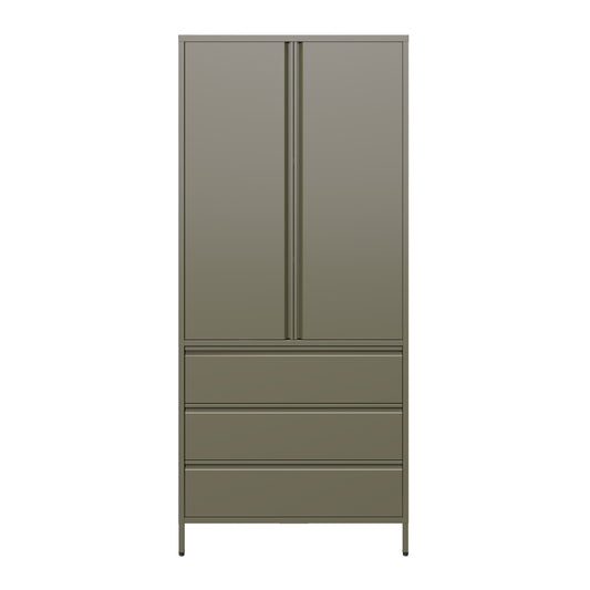 Bon Bon Double Locker - Moss Grey