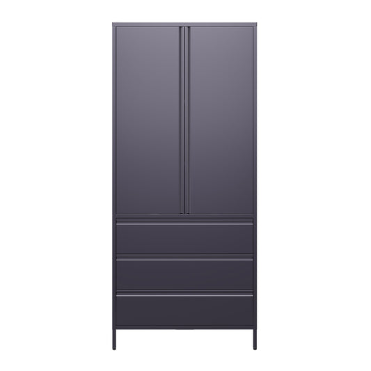 Bon Bon Double Locker - Carbon Grey