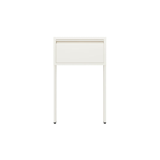 Bon Bon Single Drawer Side Table - Soft White