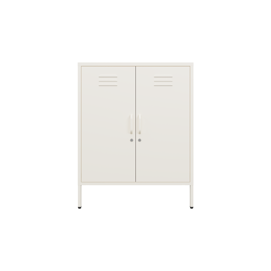 Sugar Cube Cabinet - Soft White