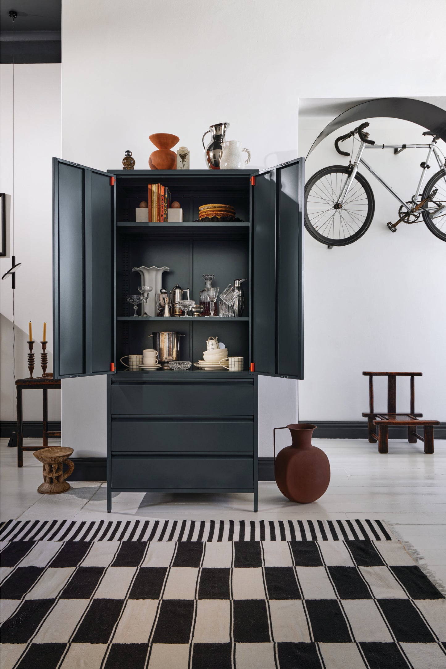 Bon Bon Double Locker - Dark Flint