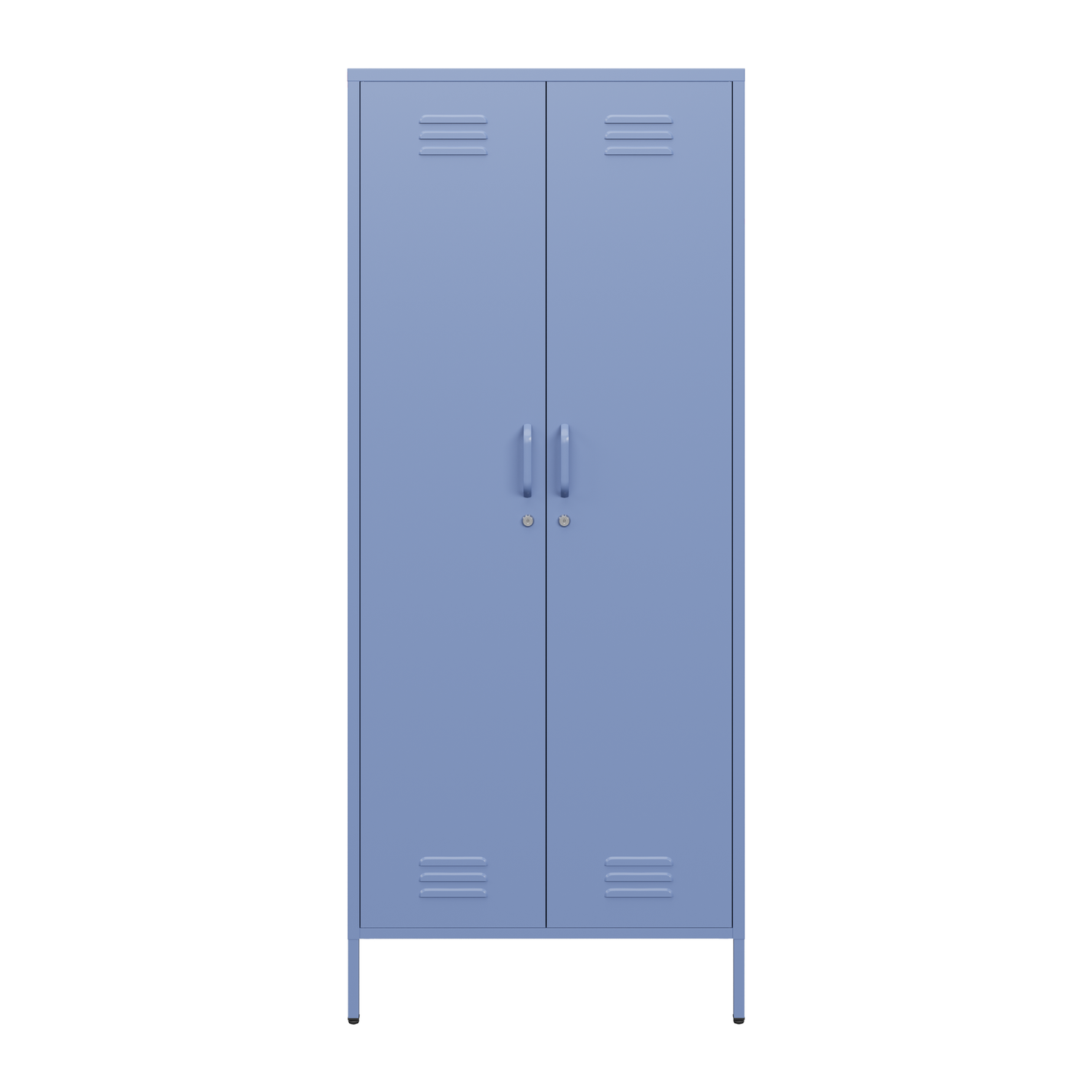 Sugar Cube Double Locker - Pigeon Blue