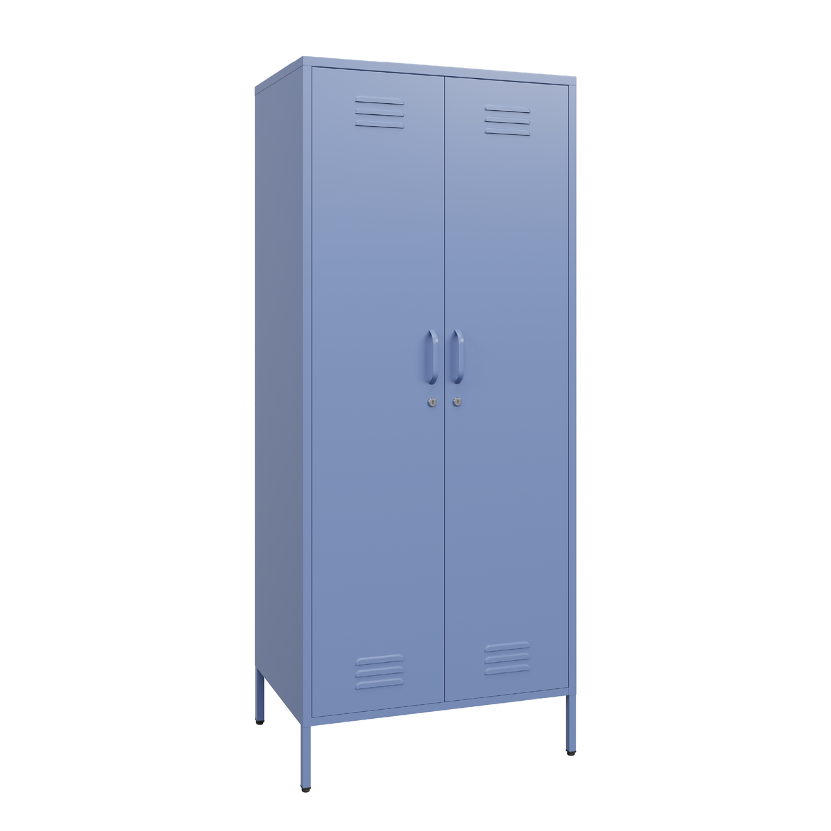 Sugar Cube Double Locker - Pigeon Blue