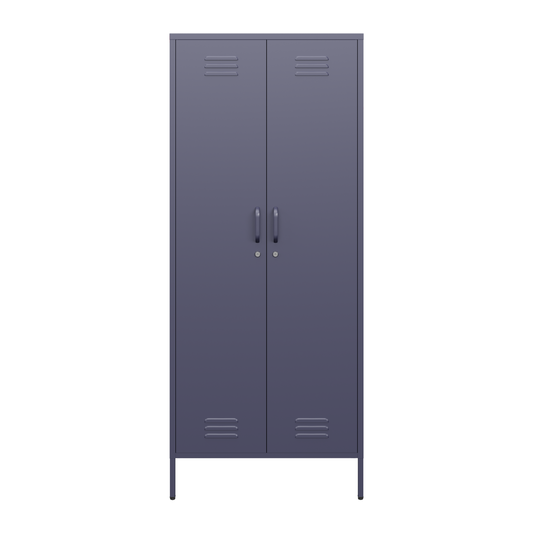 Sugar Cube Double Locker - Carbon Grey