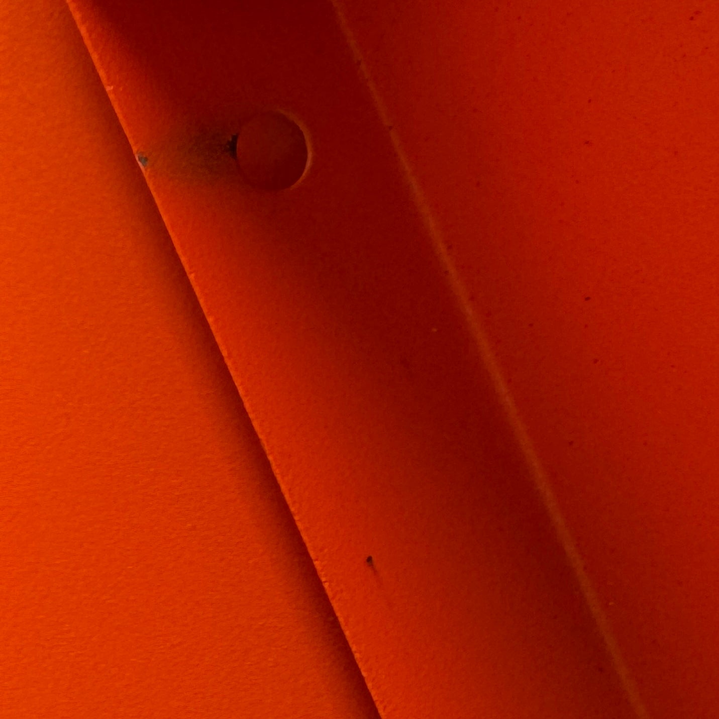 Wafer Side Table - Soda Pop Orange Sand