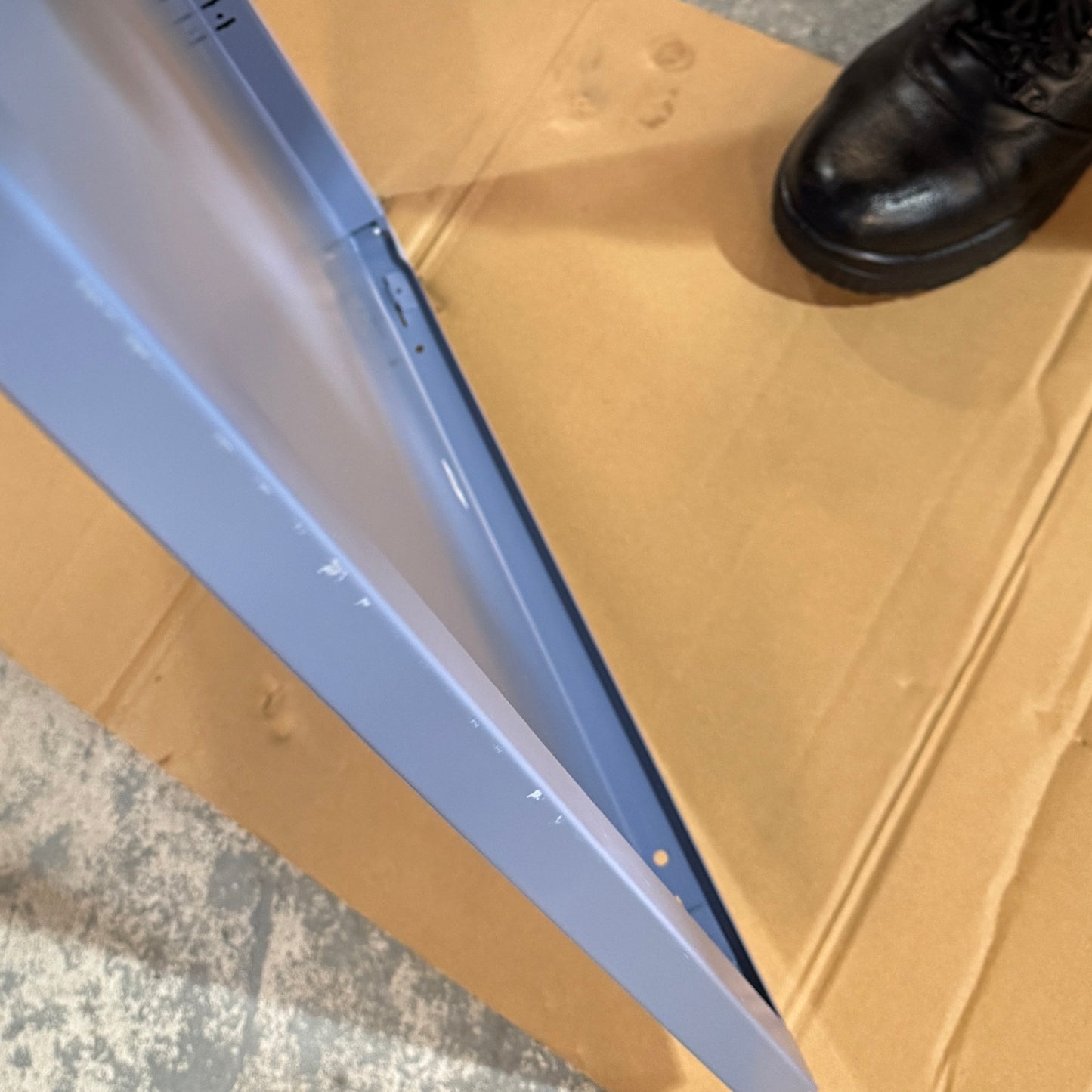 Sugar Cube Double Locker - Pigeon Blue