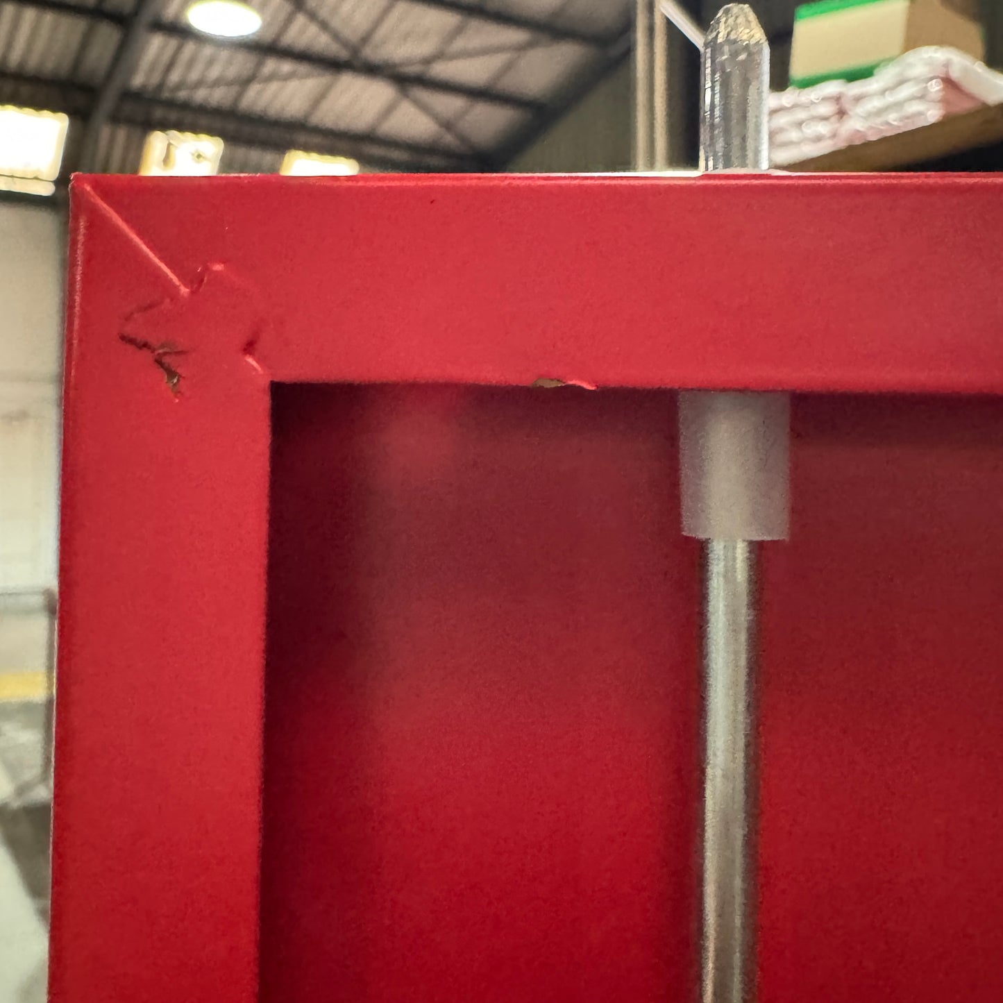 Sugar Cube Double Locker - Red Polka