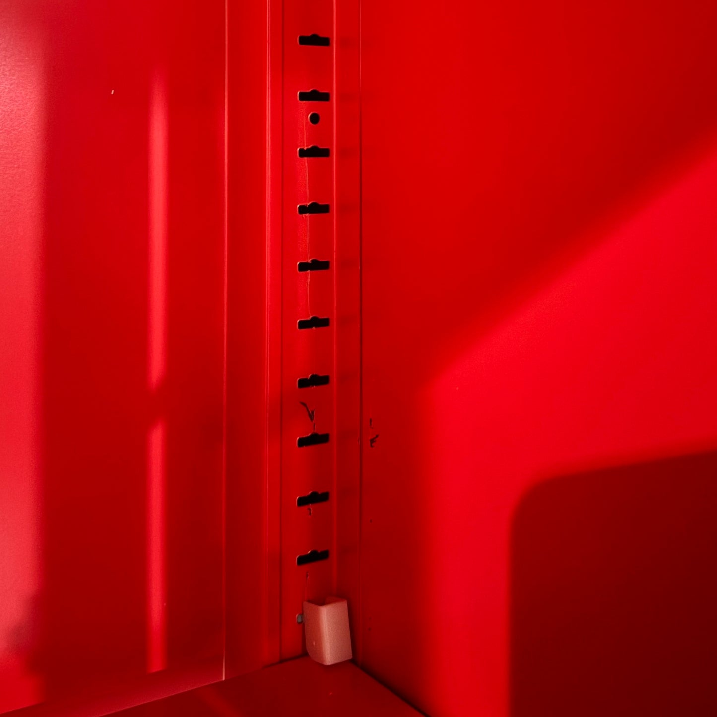 Sugar Cube Double Locker - Red Polka