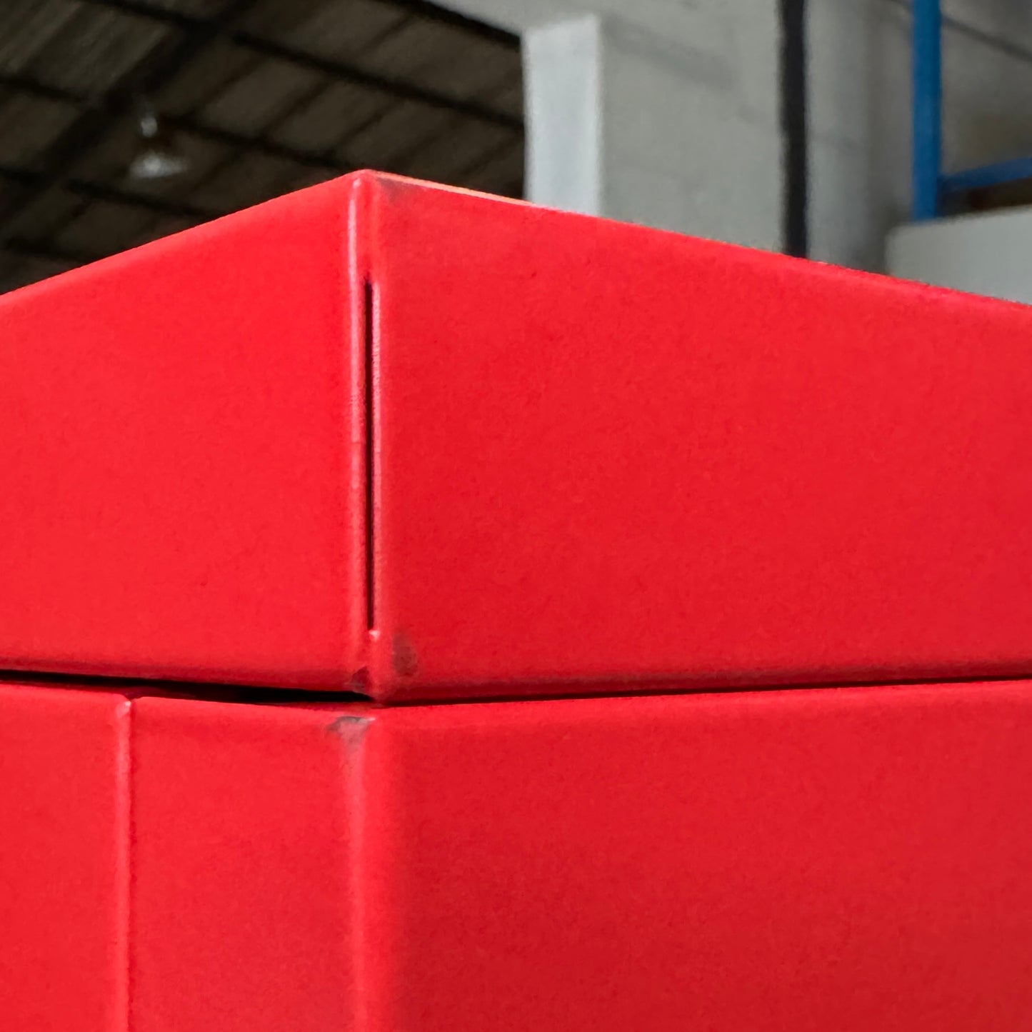 Sugar Cube Double Locker - Red Polka