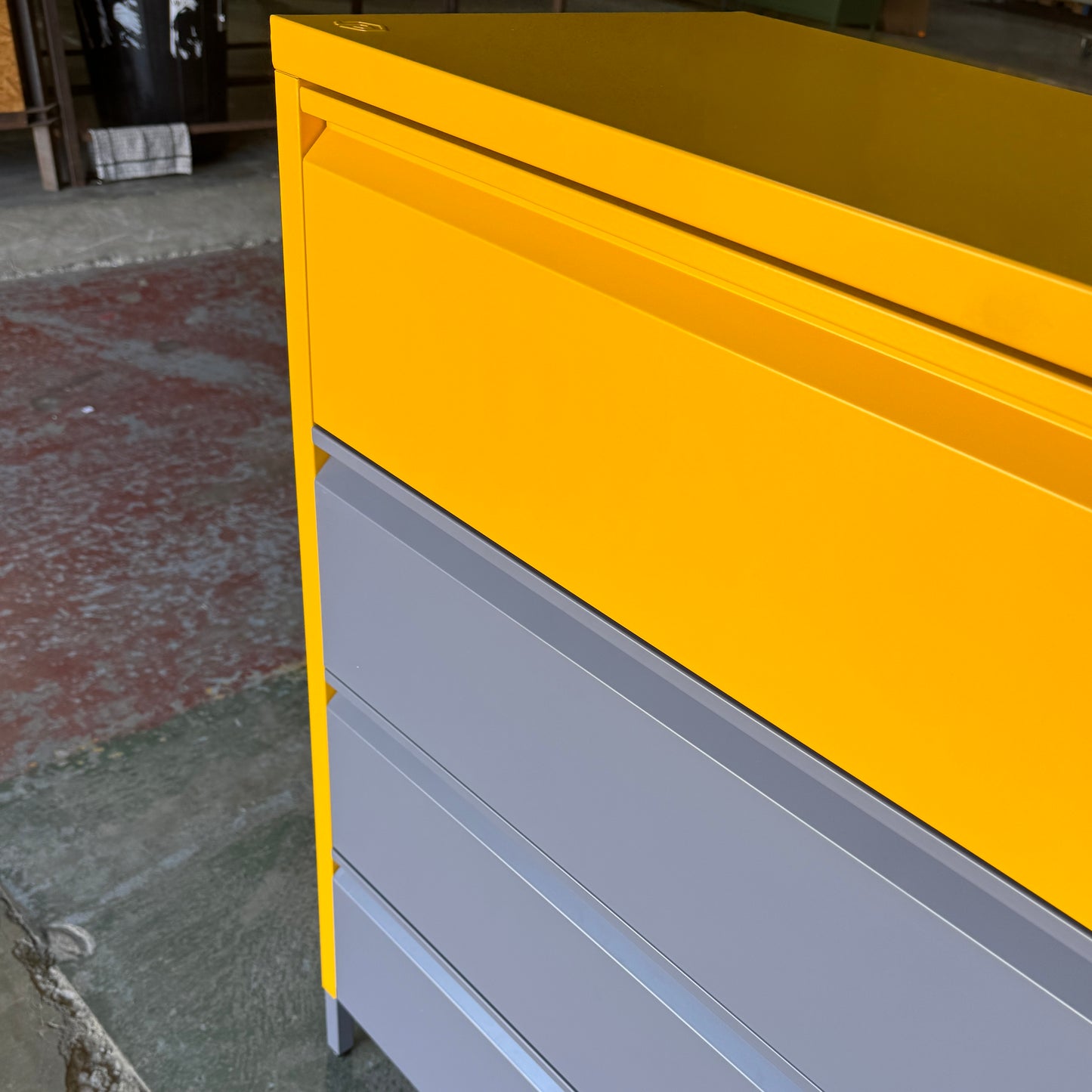 Bon Bon Chest of Drawers - FrankenPop "The Hi Vis Honey"
