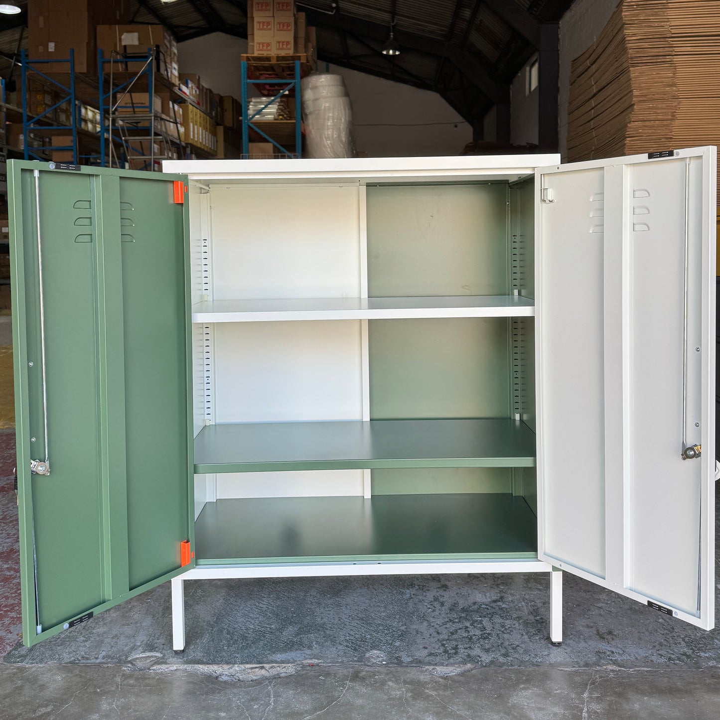 Sugar Cube Cabinet - FrankenPop "The Springbok"