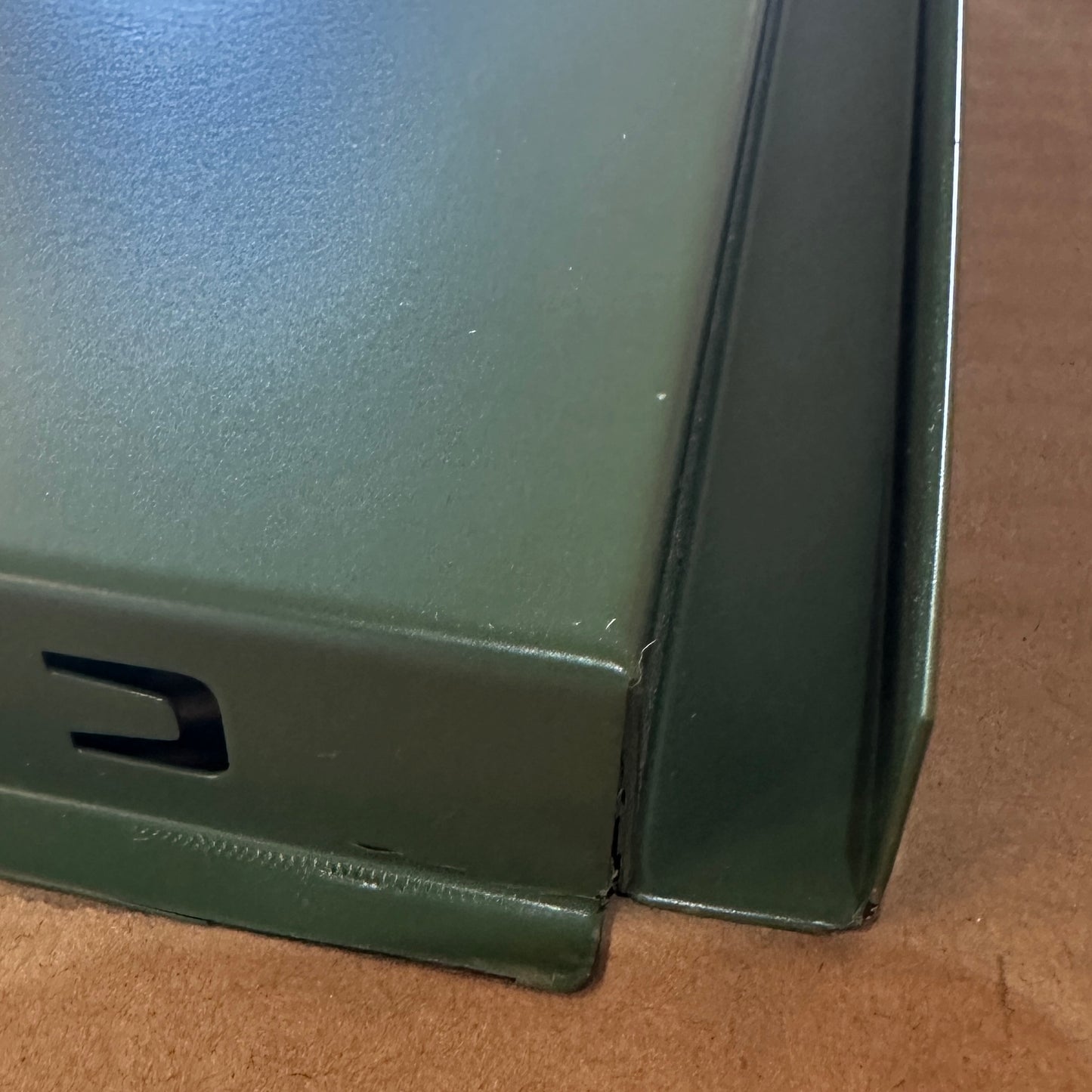 Sugar Cube Cabinet - Dark Olive