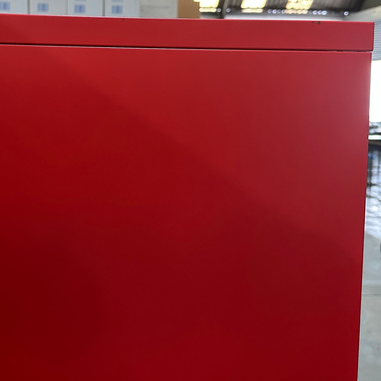 Sugar Cube Locker - Red Polka