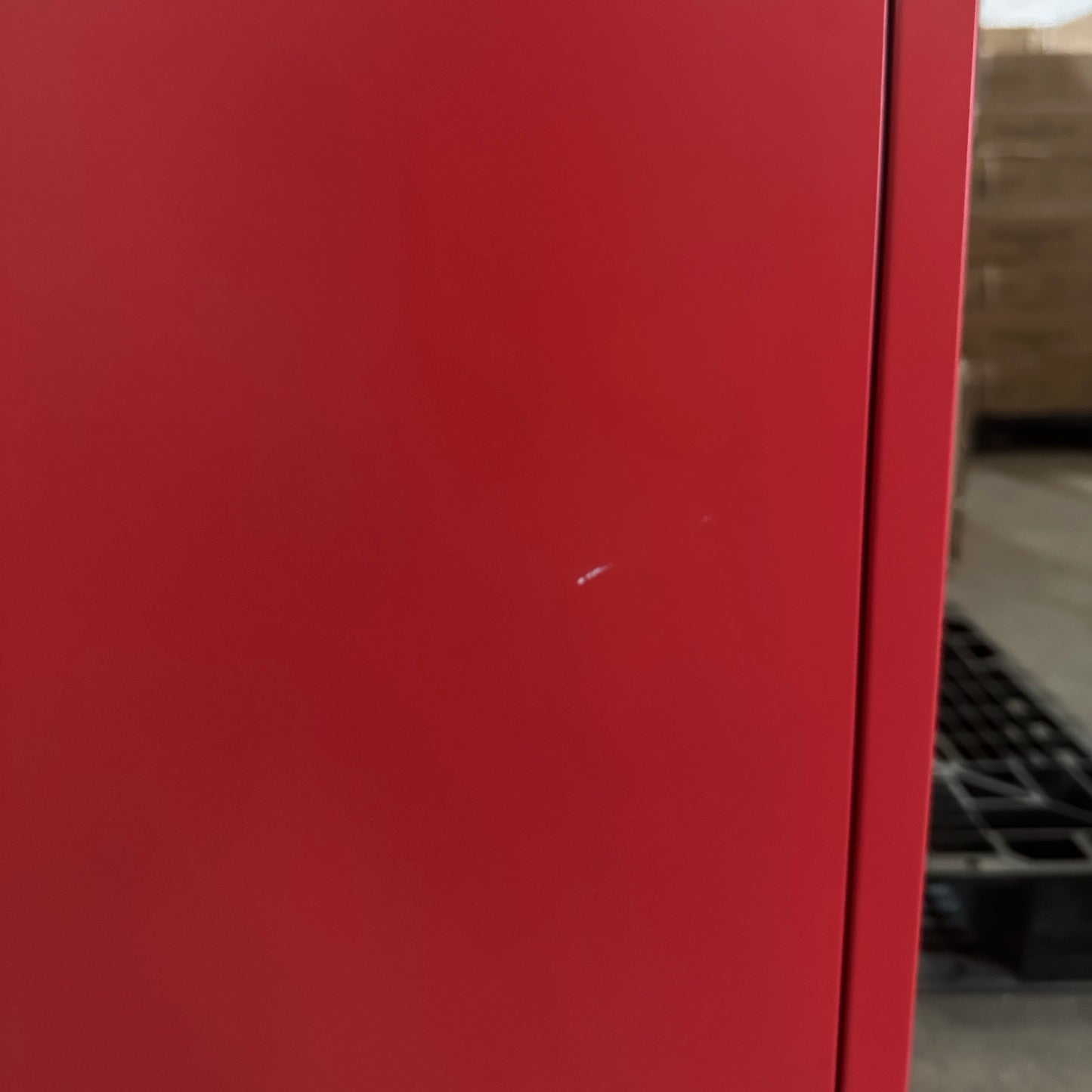 Sugar Cube Locker - Red Polka