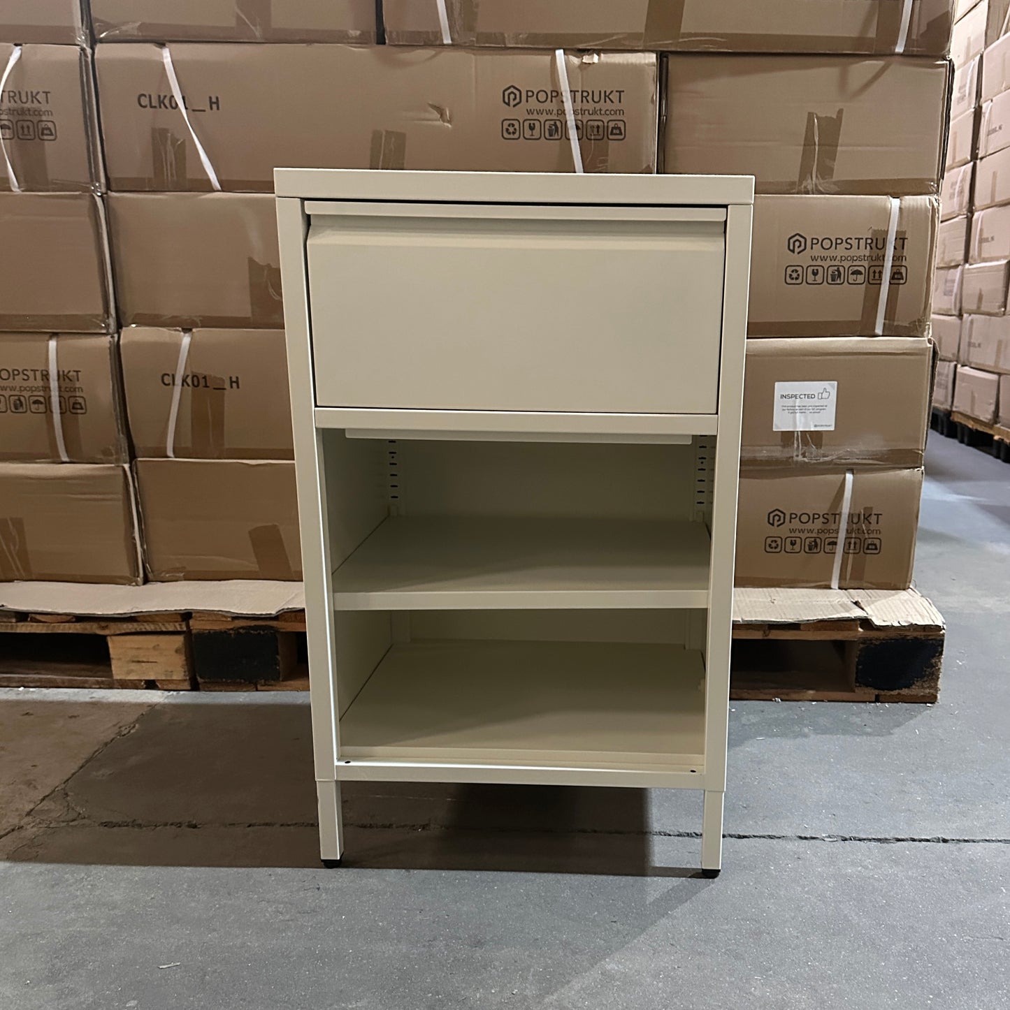 Bon Bon Side Table - Soft White