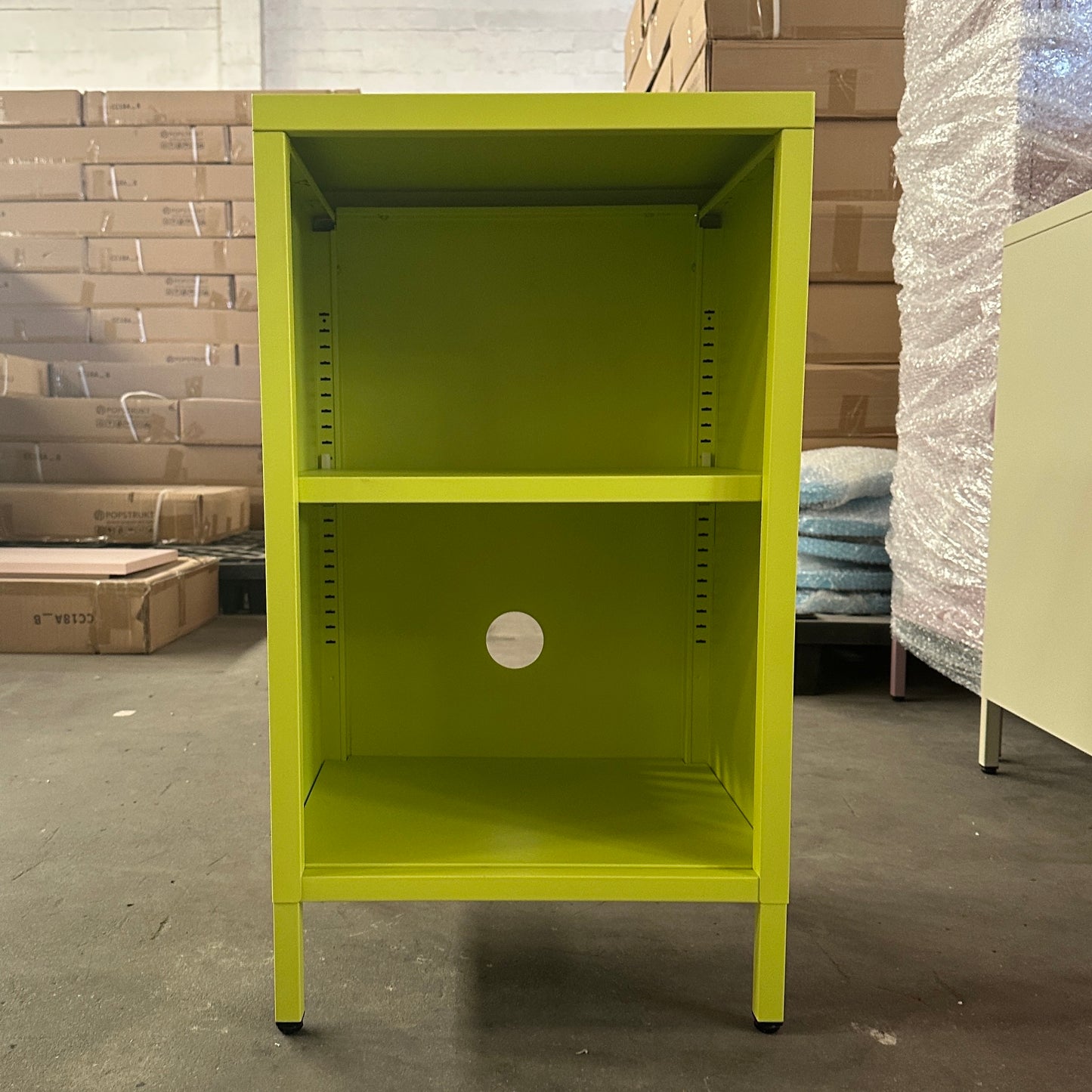 Wafer Side Table - Cyber Lime Sand