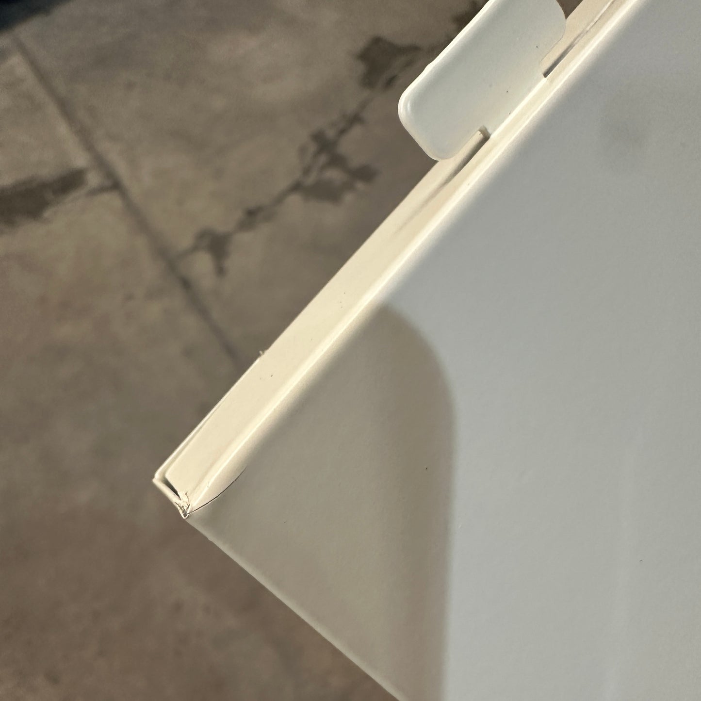 Sugar Cube Side Table - Soft White