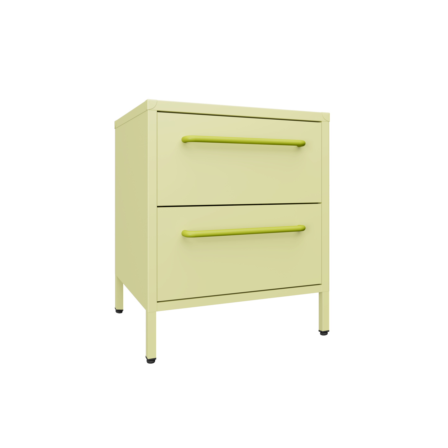 Sprinkles Twin Drawer Side Table - Kiwi Fizz