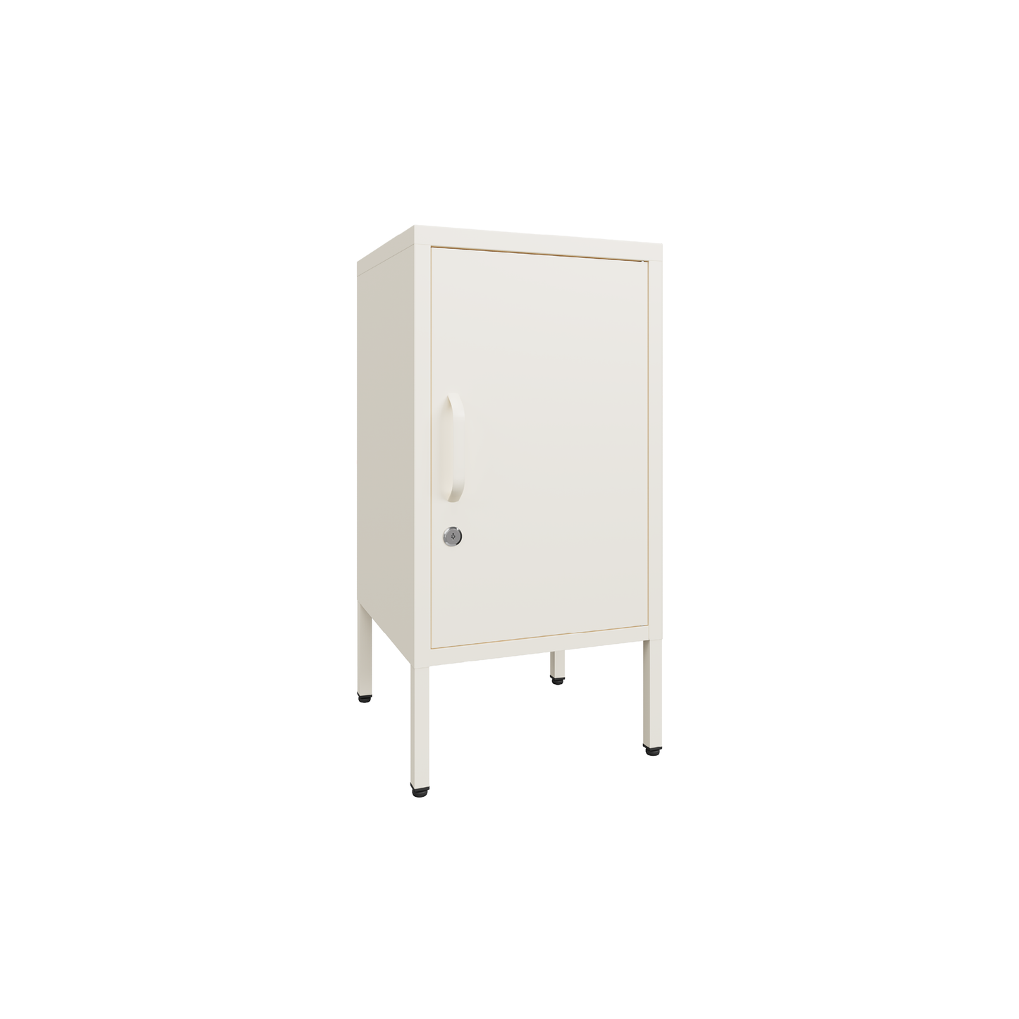 Sugar Cube Side Table - Soft White