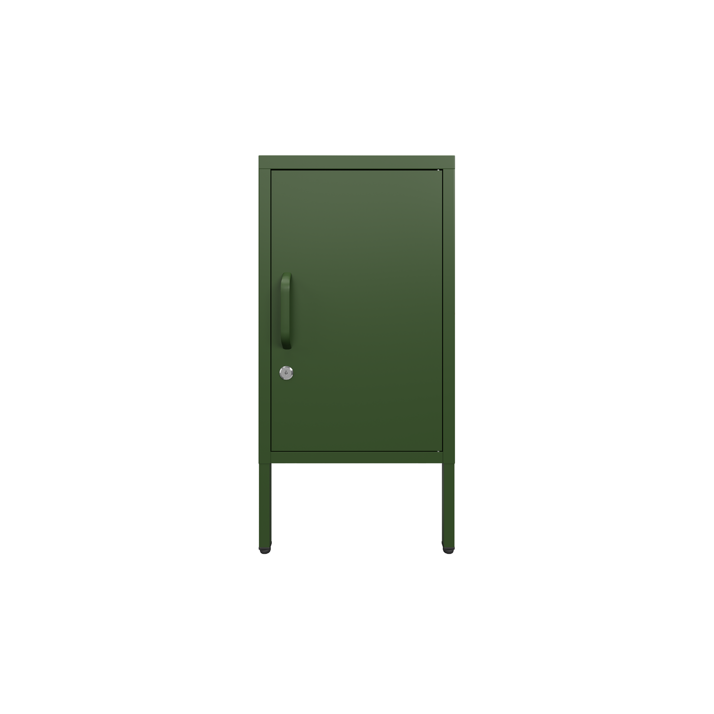 Sugar Cube Side Table - Dark Olive