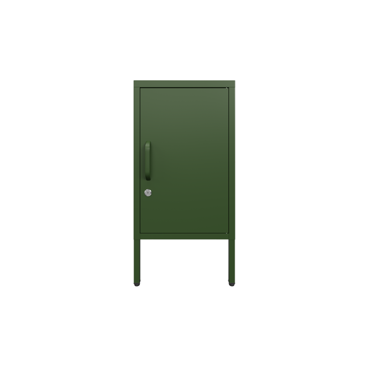 Sugar Cube Side Table - Dark Olive
