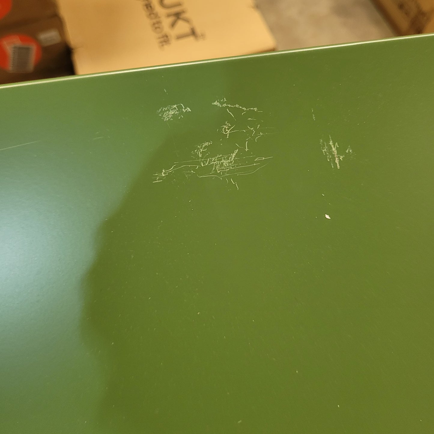 Sugar Cube Cabinet - Dark Olive