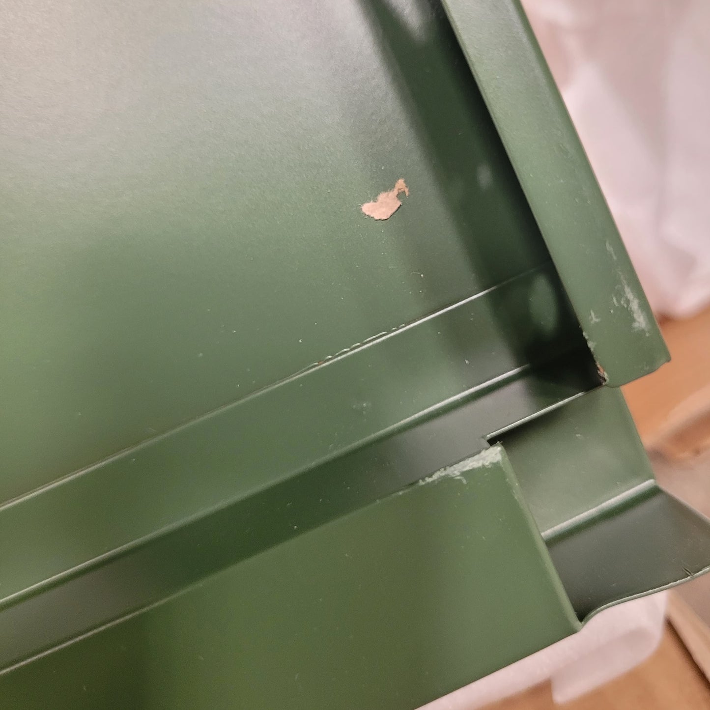 Sugar Cube Side Table - Dark Olive