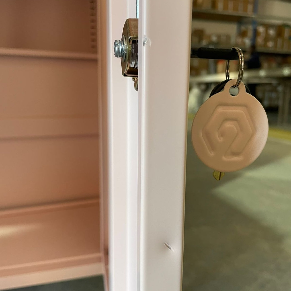 Sugar Cube Cabinet - Blush