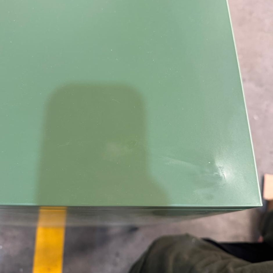 Sugar Cube Cabinet - Dark Olive